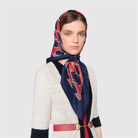 gucci hijab|gucci neck scarf.